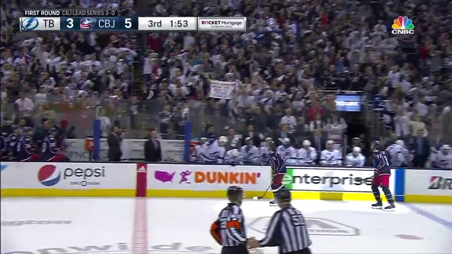 Panarin's goal