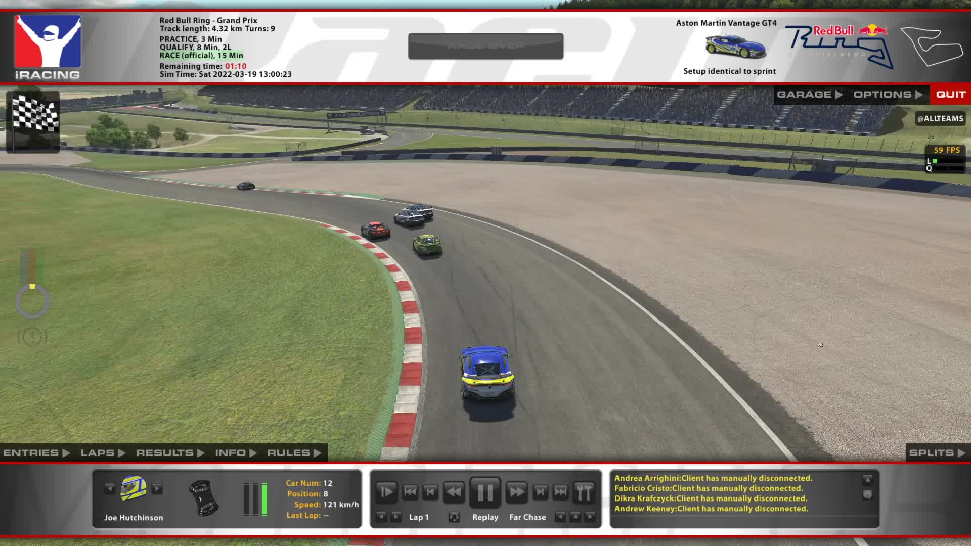 GT4 Red Bull Ring 2nd overall