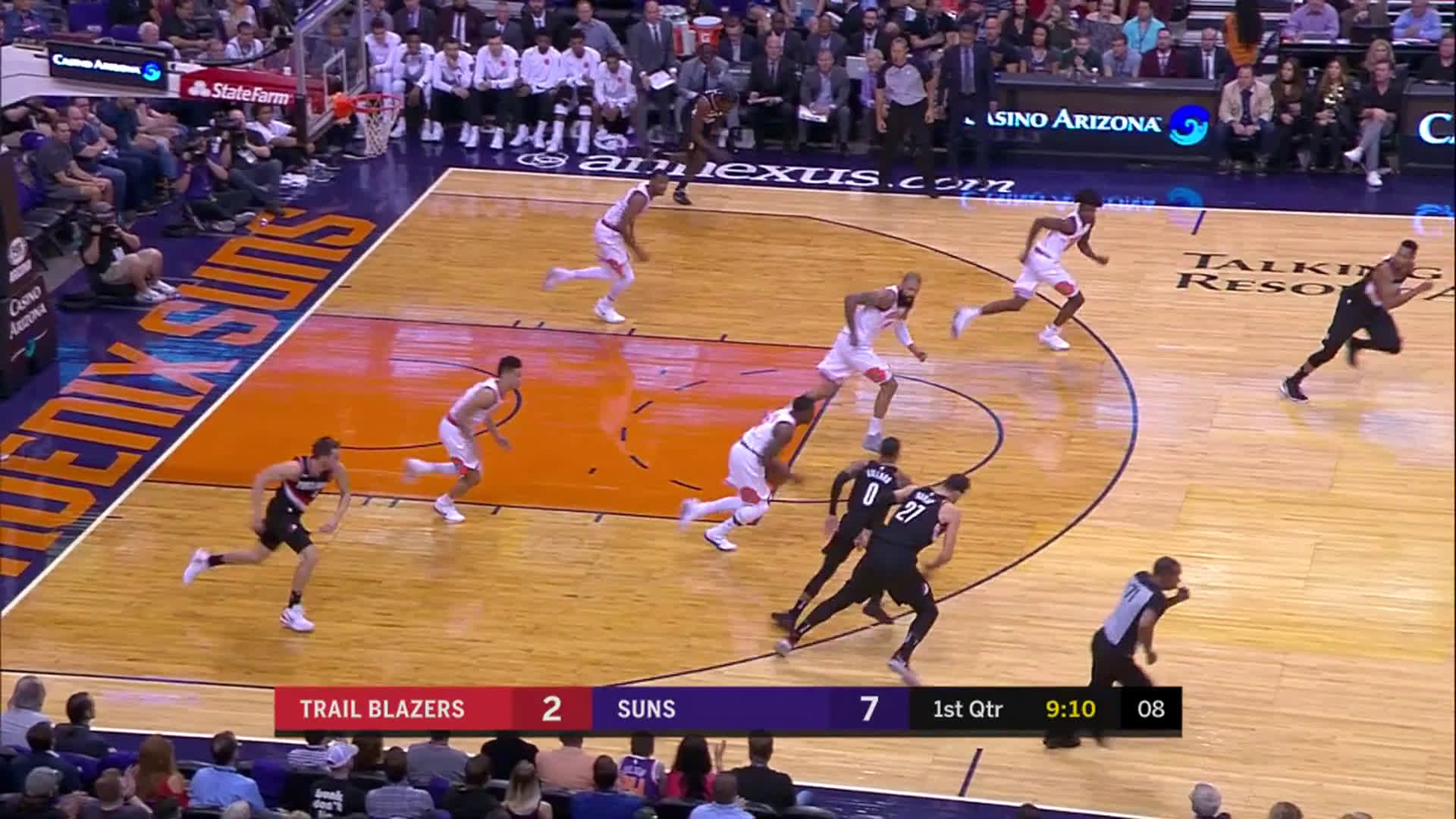 Phoenix Suns In Sync Fastbreak Video Is Mesmerizing