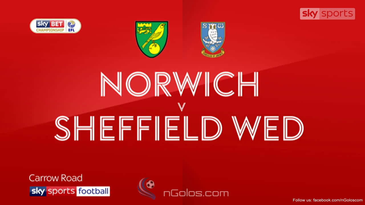 (www.nGolos.com) Norwich 3-1 Sheffield Wed (Championship)