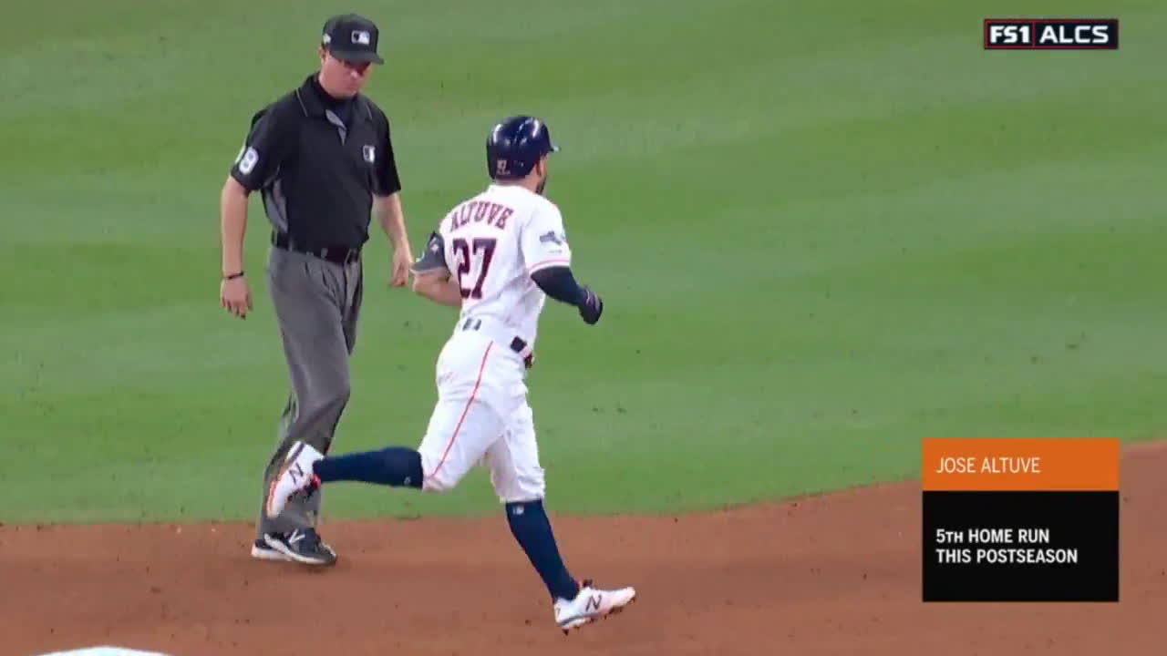 JOSE ALTUVE SENDS THE ASTROS TO THE WORLD SERIES : r/baseball