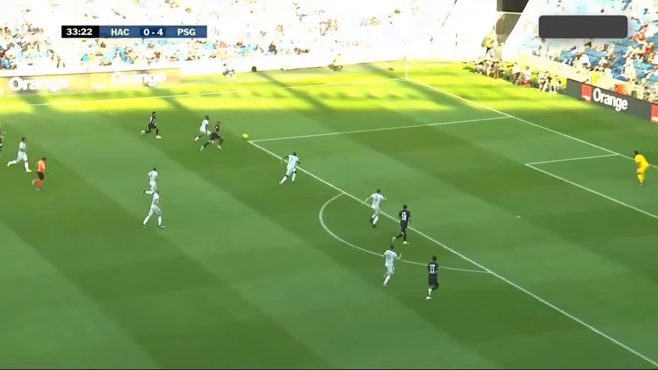 أهداف مباراة باريس سان جيرمان ولوهافر يلاكورة