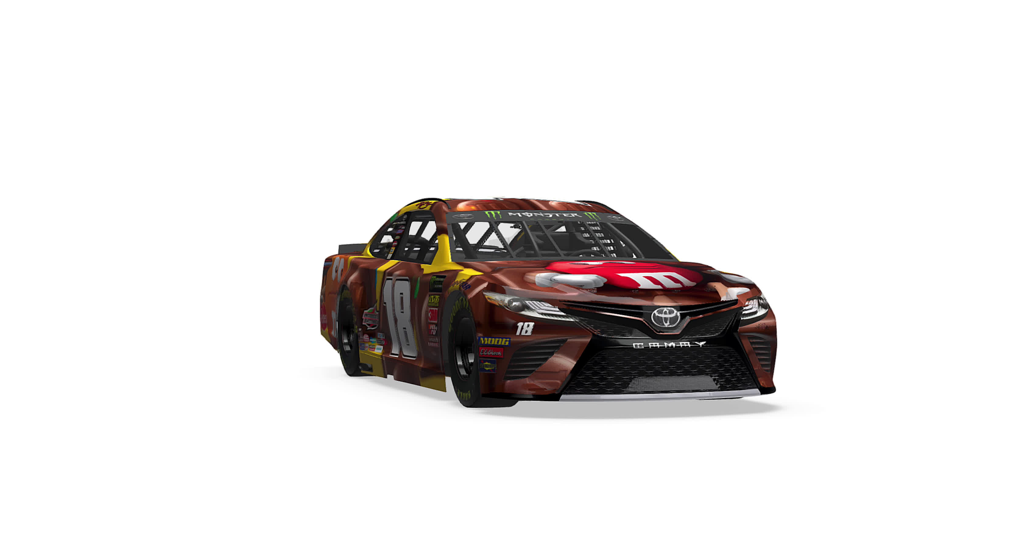 First Look Kyle Busch S New Daytona 500 Paint Scheme