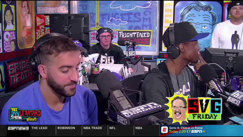 Dan Le Batard Show with Stugotz on X: Booger McFarland looks like