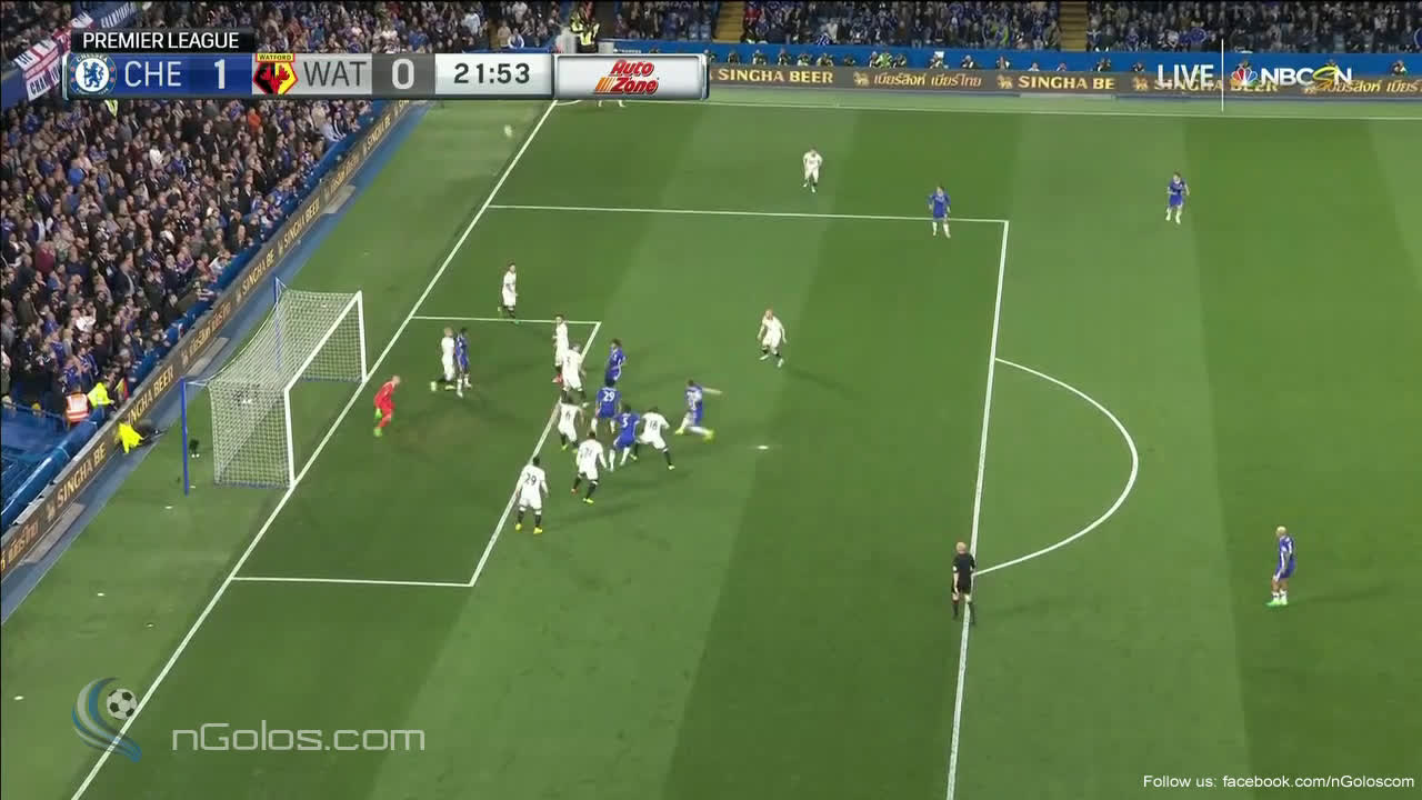 Watch (www.nGolos.com) Chelsea 1-0 Watford - John Terry 22' | Streamable