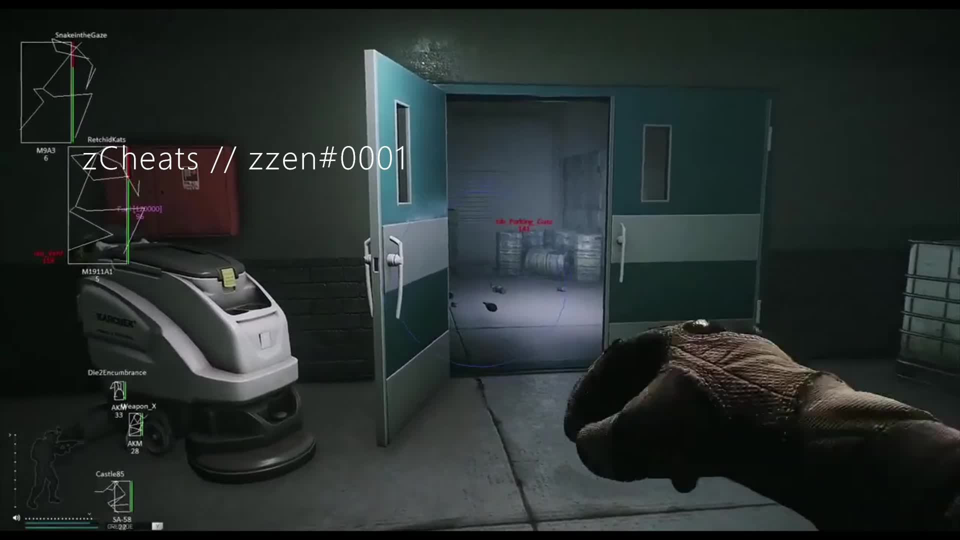 EFT Hack Preview zCheats