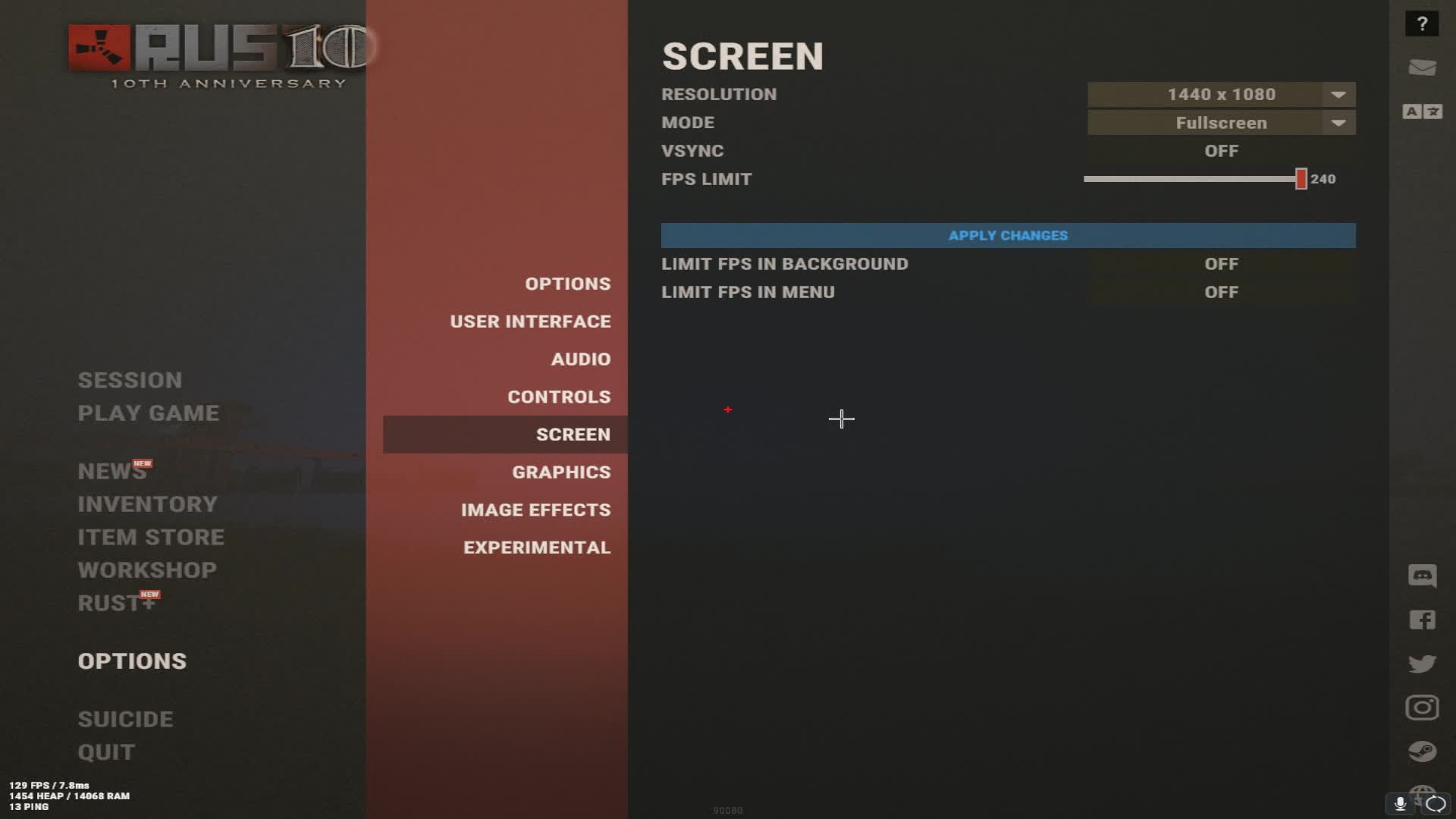 settings 2023 - KaaNo