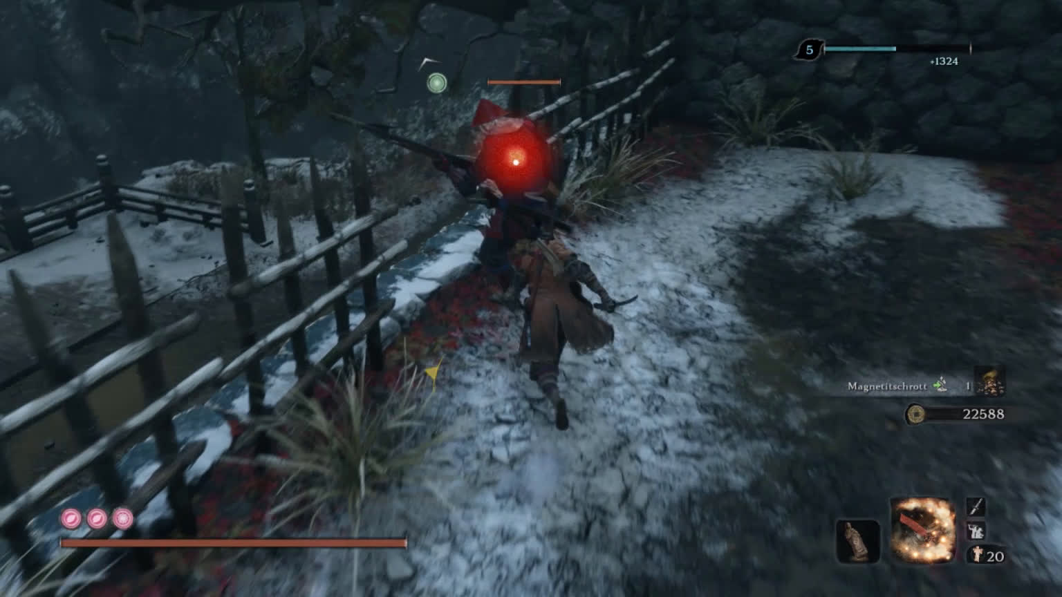 6,3k exp/min farm spot - Ashina Outskirts Stairway Spoiler : r/Sekiro