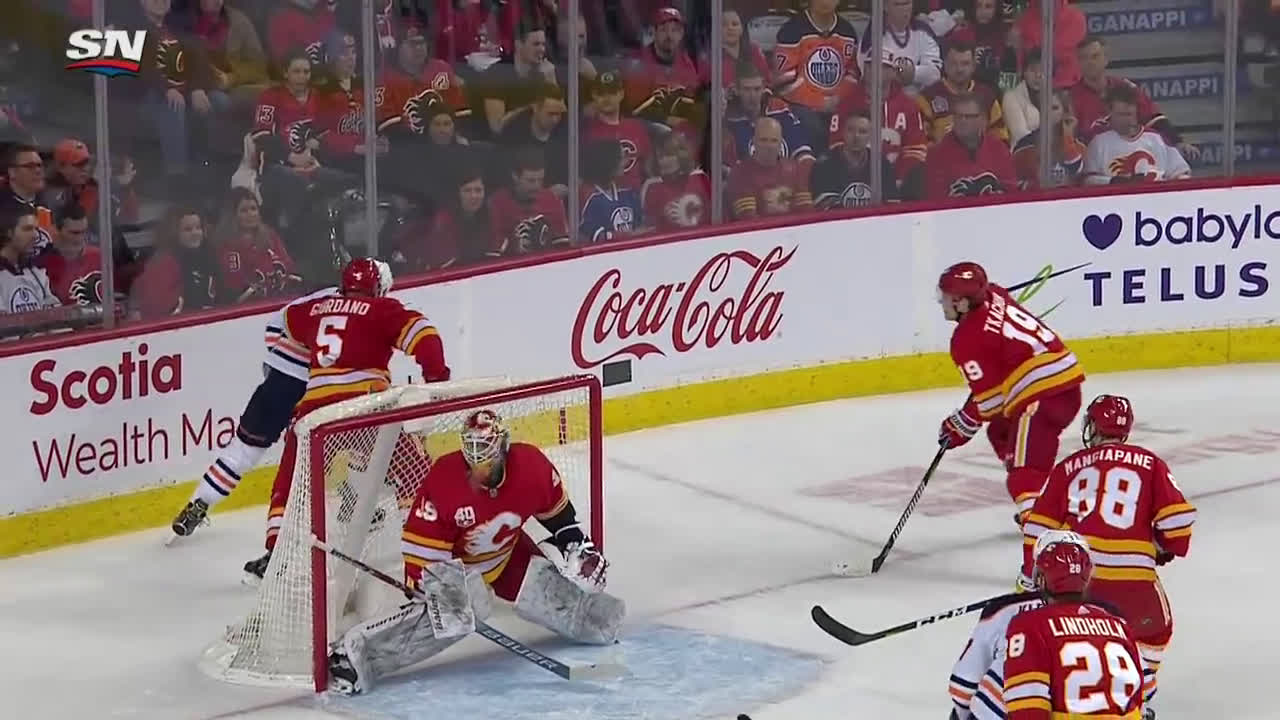 Watch Zack Kassian Ragdolls Matthew Tkachuk After Taking Multiple ...