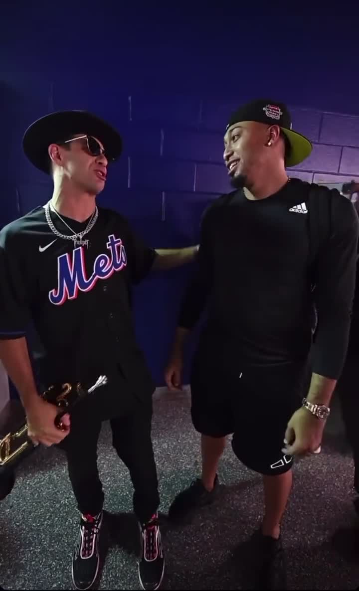Edwin Diaz & Timmy Trumpet meet up after Wednesday's game : r/NewYorkMets
