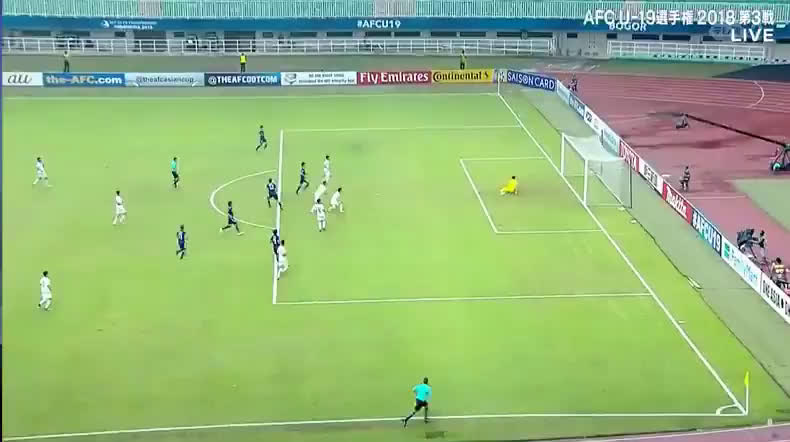 動画 イラク戦で原大智が田川亨介のスルーからゴール U19日本代表が3点目となる追加点のゴールを決める