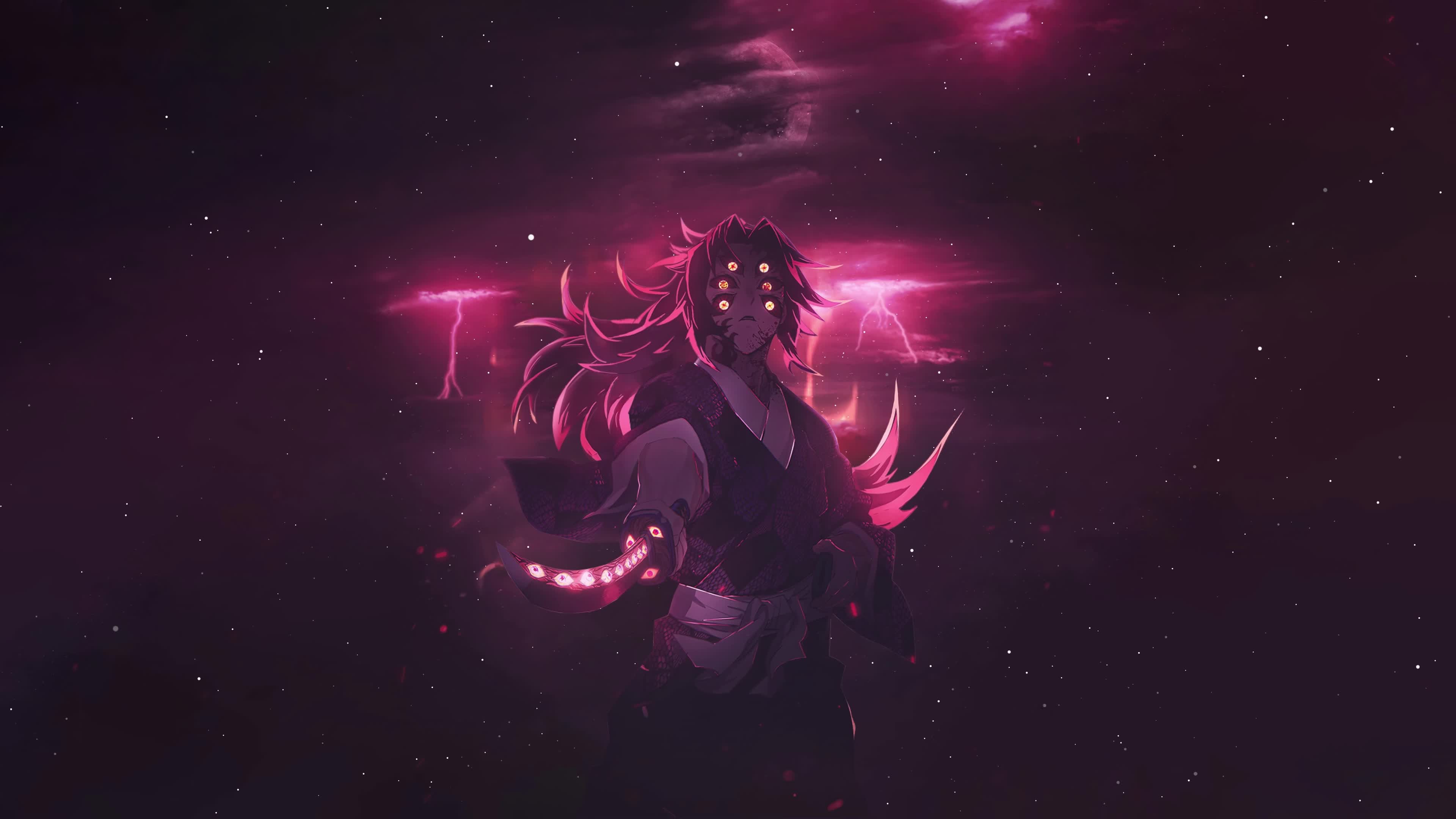 Kokushibo 4K Live Wallpaper
