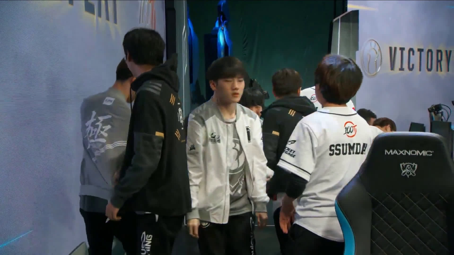 The Shy walking wrong way