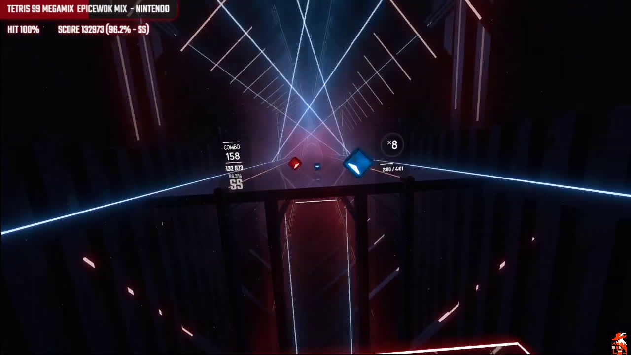 Beat Saber - Tetris 99 Easy - Embed