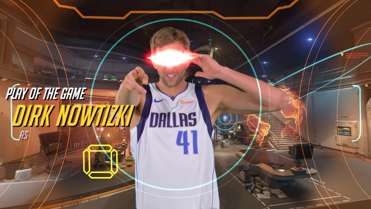 I do in-game media for the Dallas Mavericks and after two years of asking they finally let me do an Overwatch video! Please enjoy MAVERWATCH! r/nba