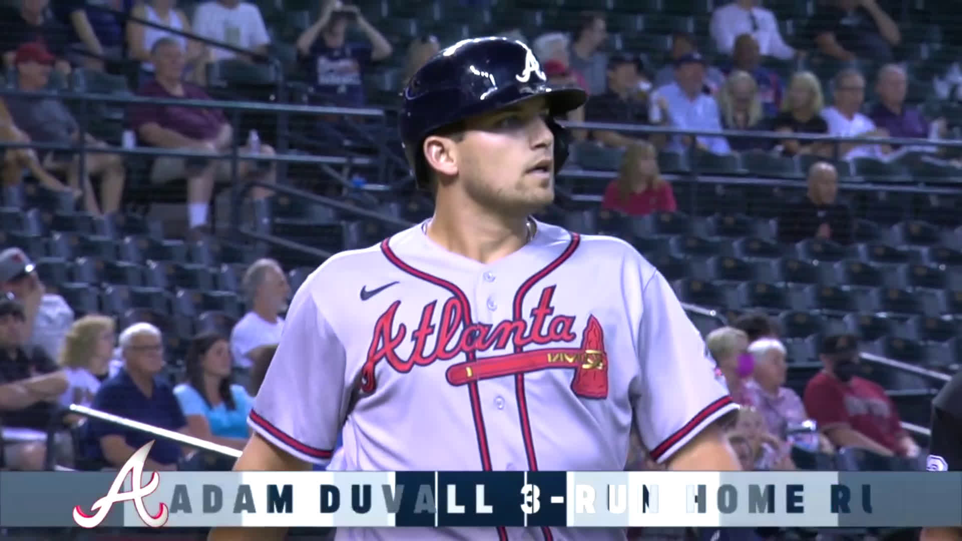 Atlanta Braves' Adam Duvall called out on home run because of baserunning  error