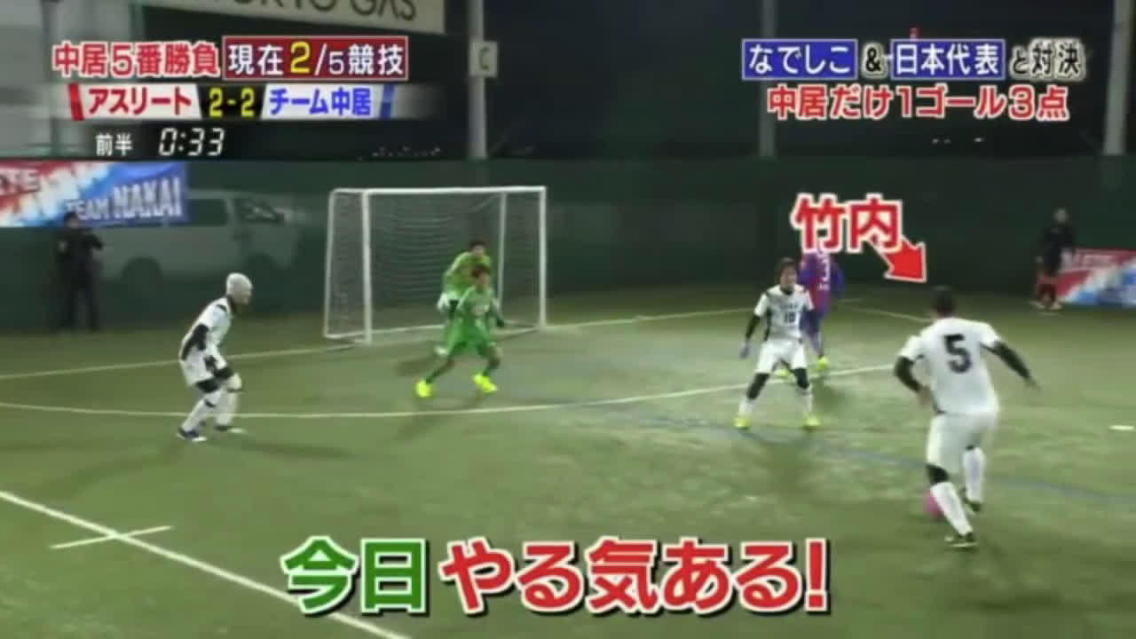 動画 中居正広の5番勝負で竹内涼真がフットサル 元東京ヴェルディユースのサッカーの実力は