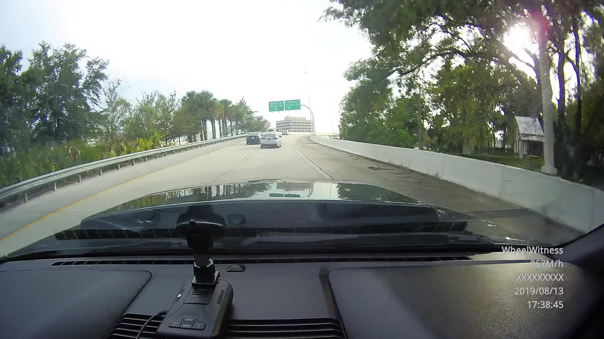 A near head on with the gore point!