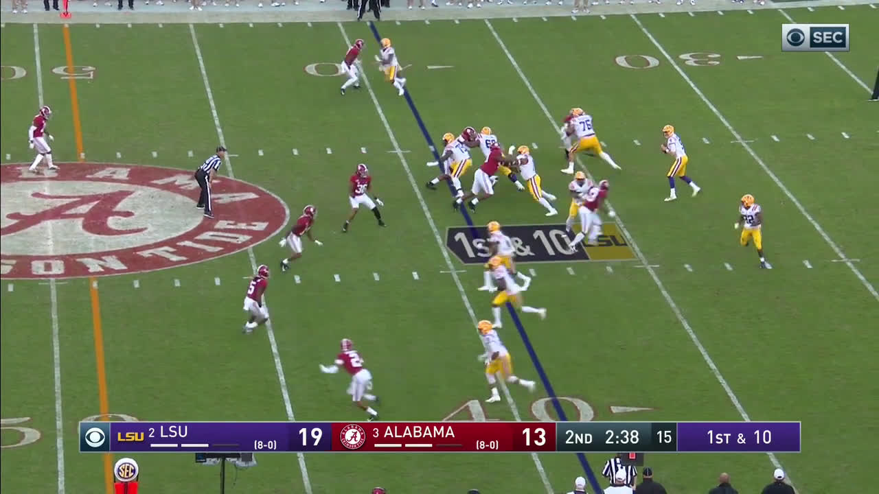 Alabama's Terrell Lewis on Trevon Diggs' touchdown: 'That was sweet'