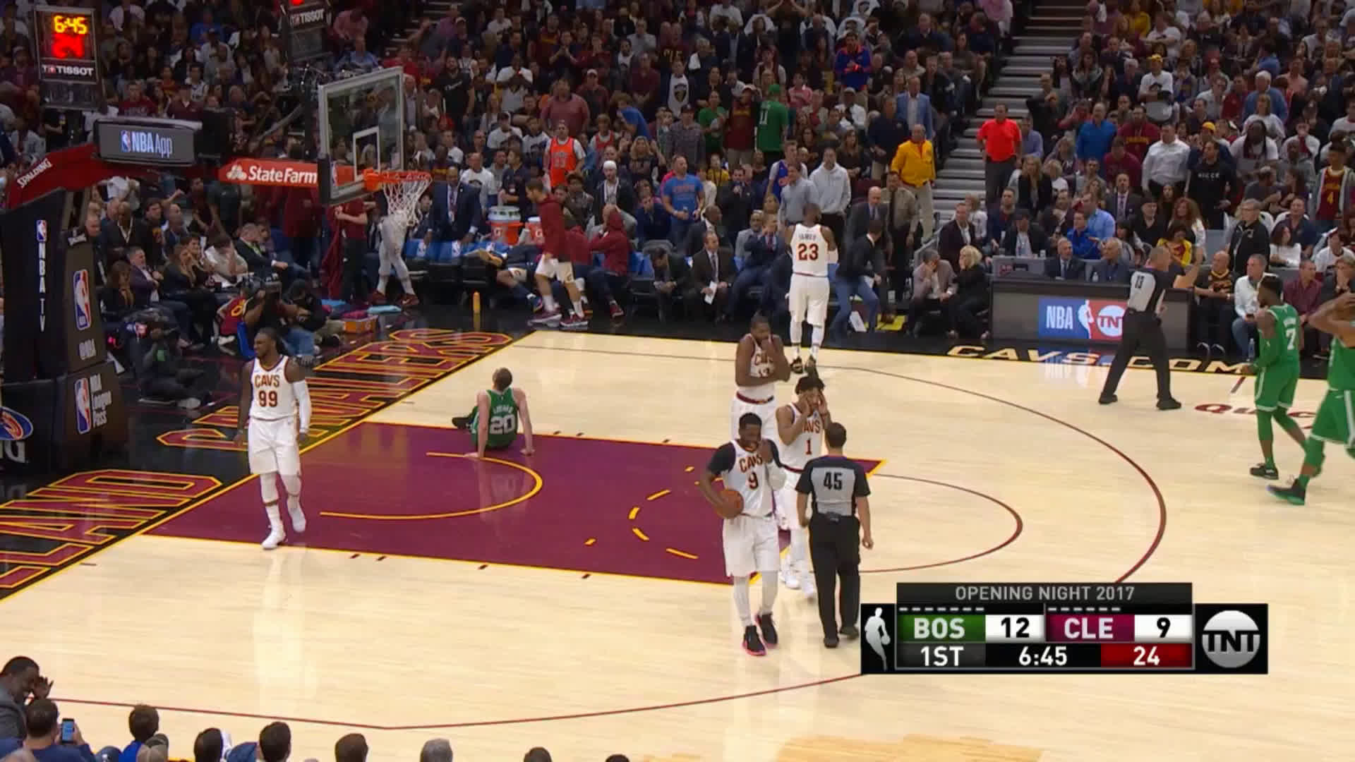 Video: Gordon Hayward Breaks Leg in Season-Opener vs. Cavs