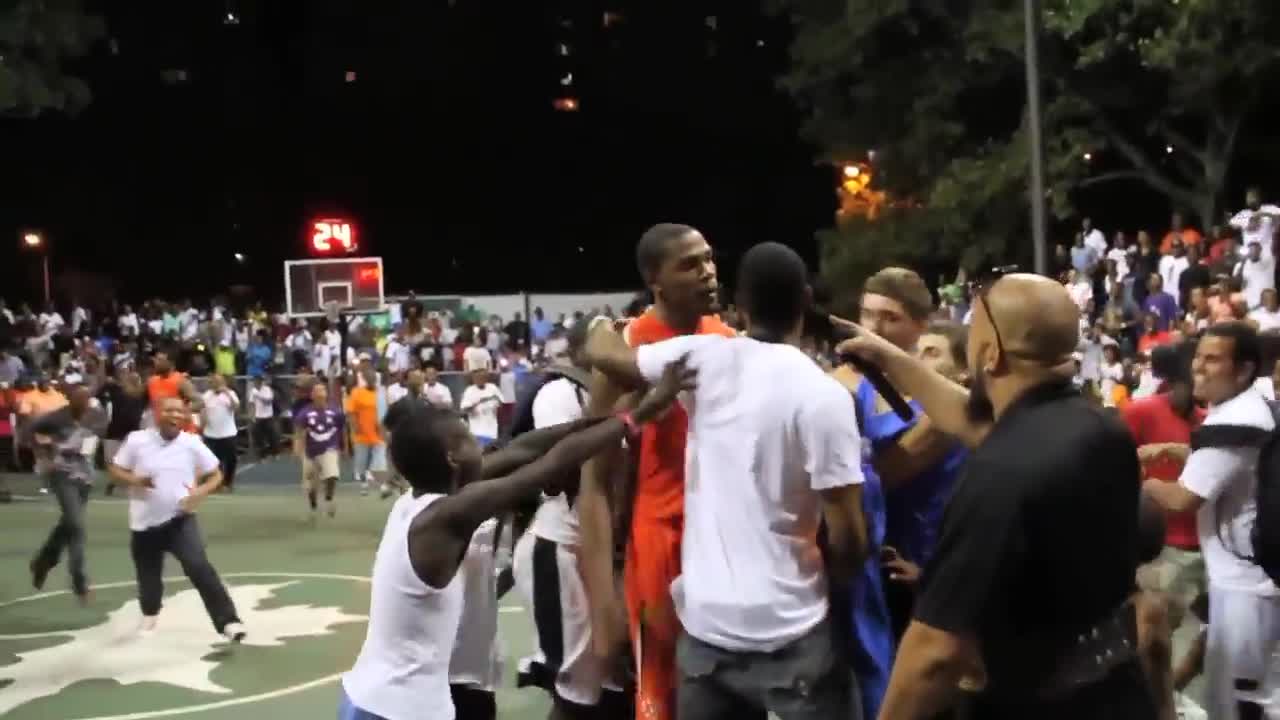Watch During the 2011 NBA lockout, KD visited Rucker Park and dropped ...