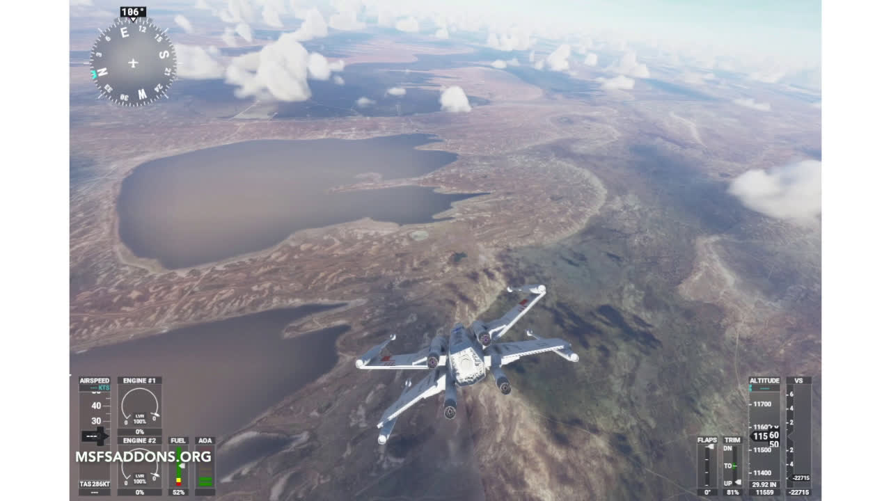 star wars flight simulator online