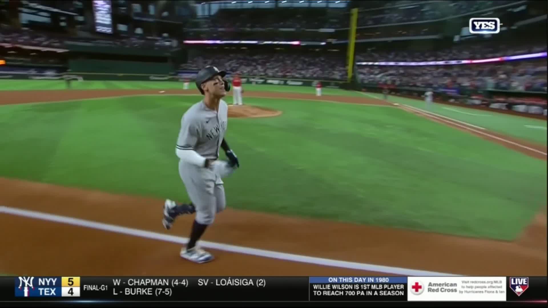 Here are TV and radio calls of Aaron Judge hitting 62nd home run