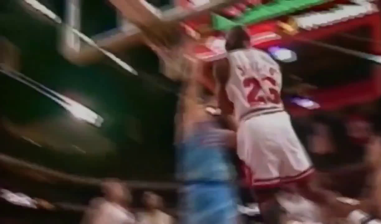 Top NBA Finals moments: Michael Jordan's mid-air, switch-handed layup