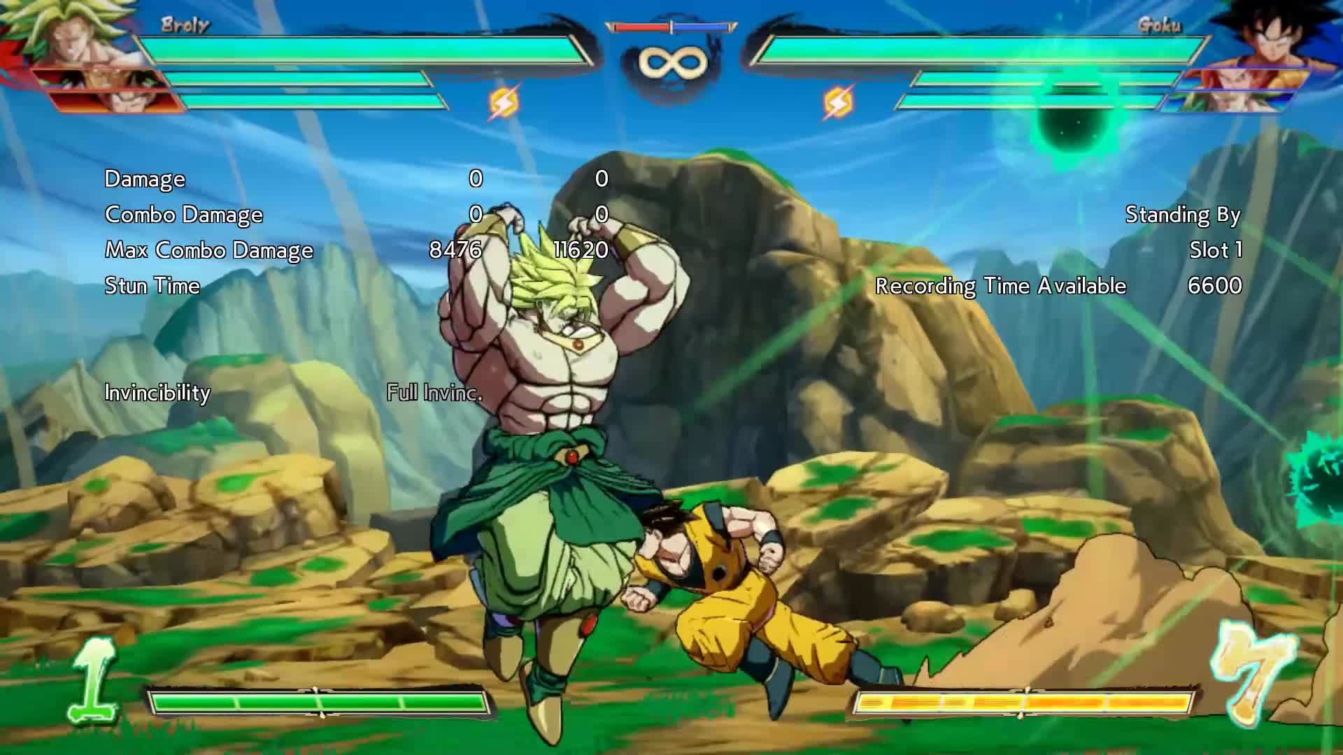 DBFZ - Broly Combos