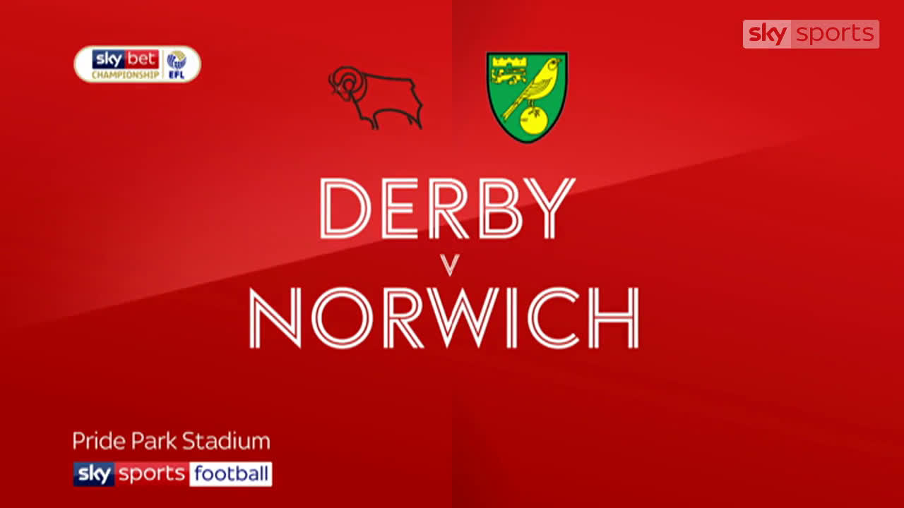 (www.nGolos.com) Derby vs Norwich (Championship)