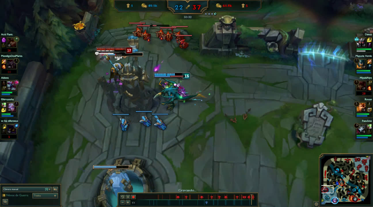 casual 1v5 penta