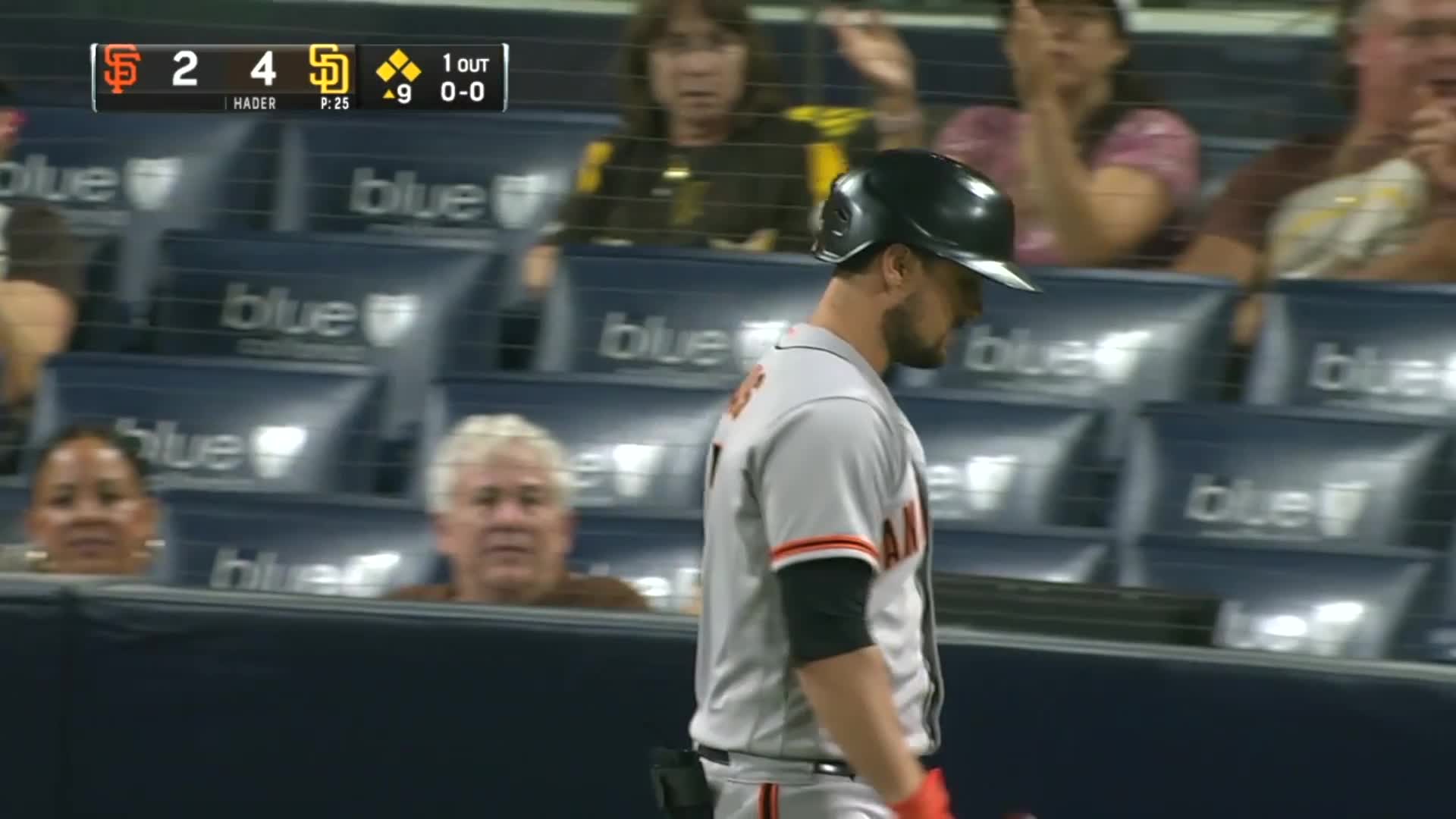 After two walks, a HBP, and a single, Jeremy Riggs gives Josh Hader the ...