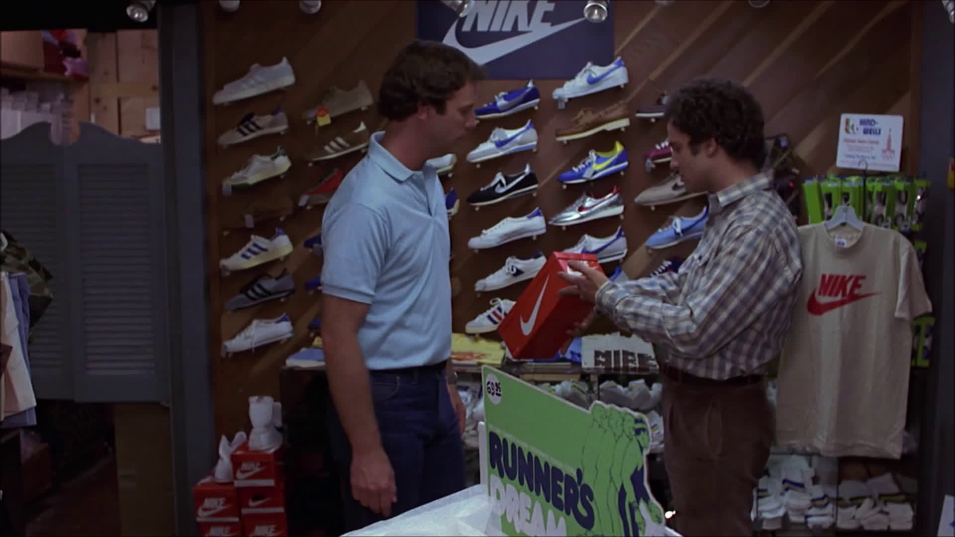 Running Store Scene — Modern Romance