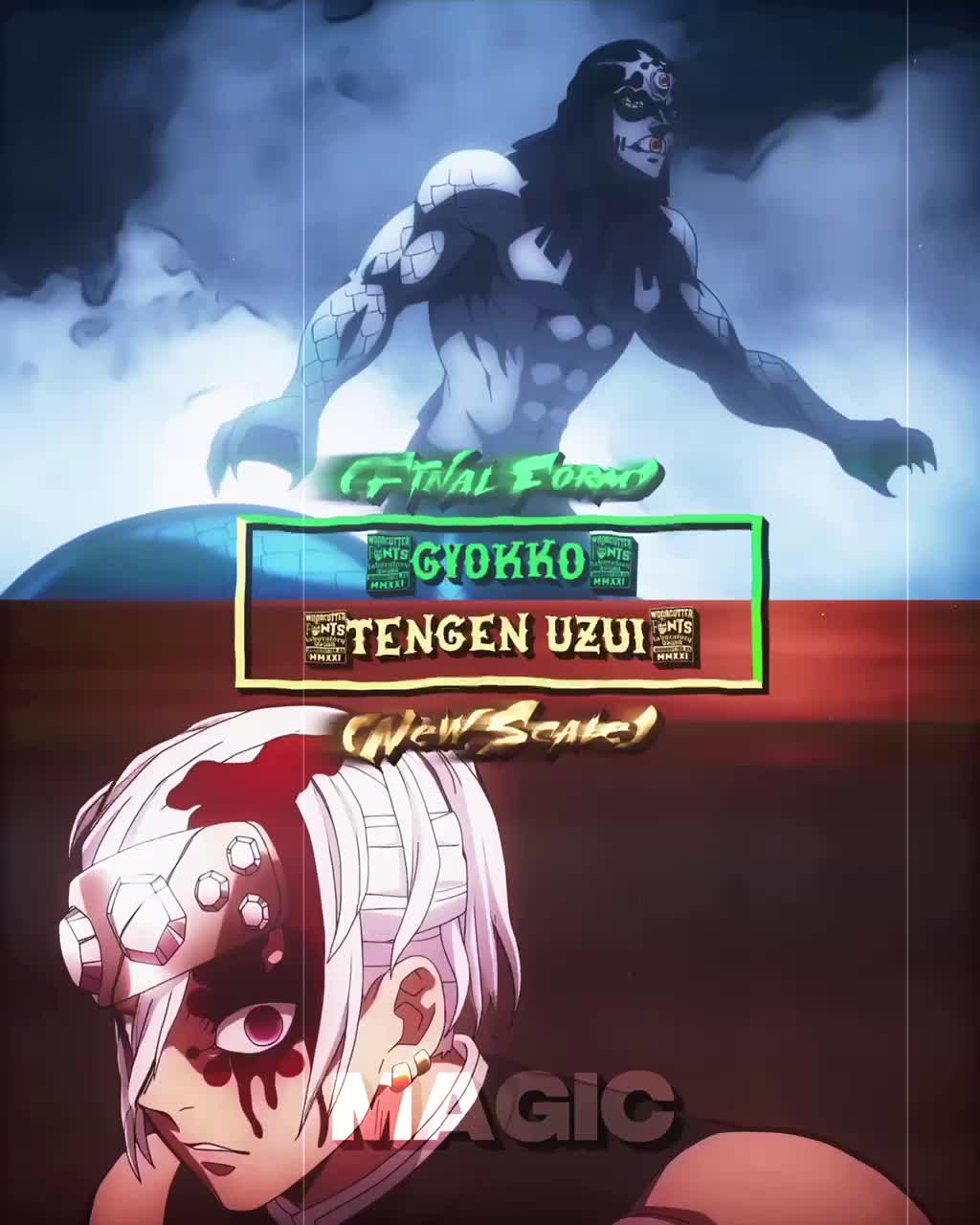 tengen vs Gyokko and Zohakuten