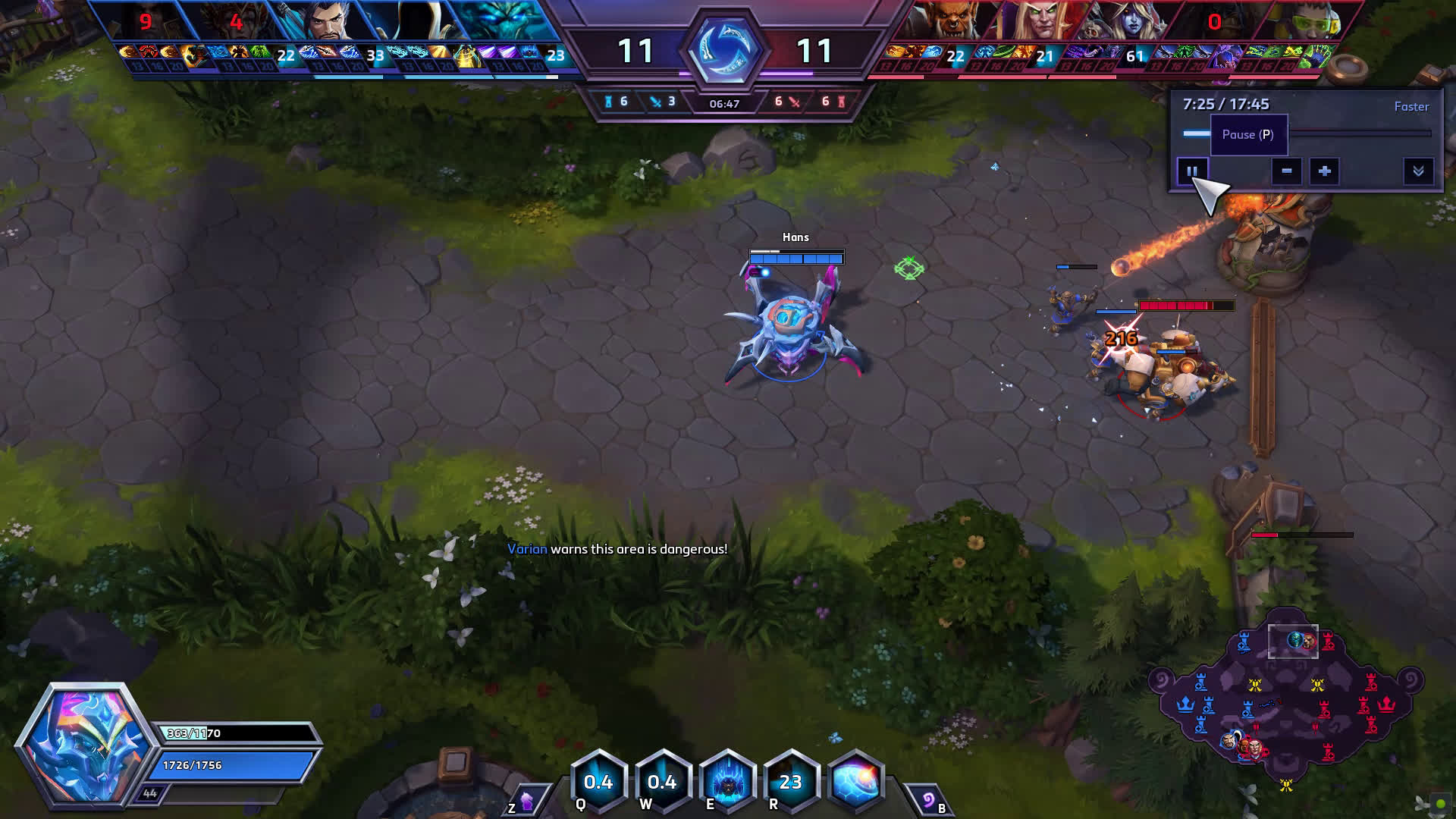 Heroes of the Storm (Gameplay) - Cassia Q and AA Builds (HotS