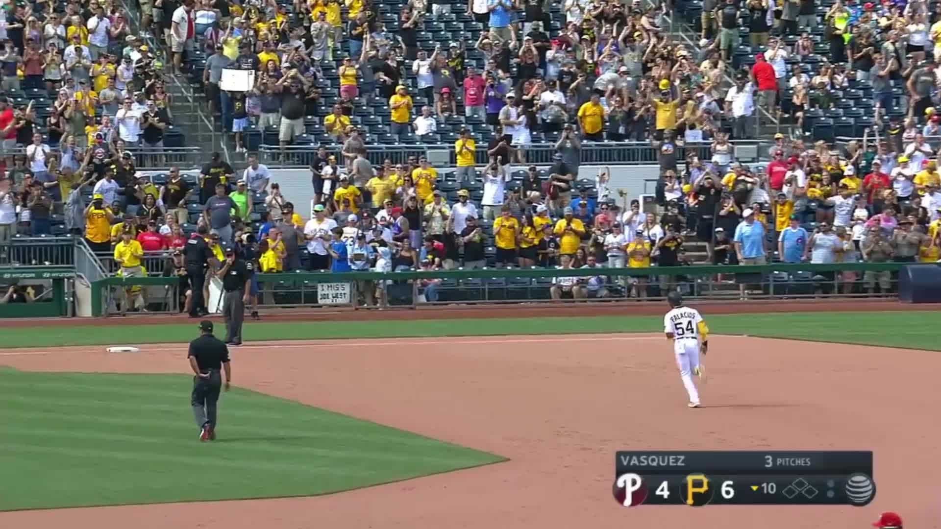 Josh Palacios Pittsburgh Pirates GIF - Josh palacios Pittsburgh pirates  Walk off - Discover & Share GIFs