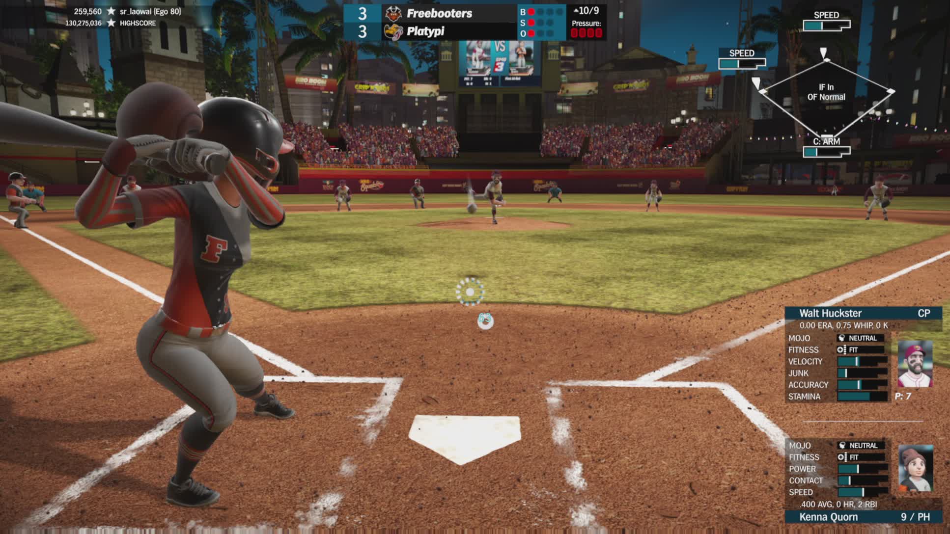 My most productive strikeout (and totally undeserving win) to date
