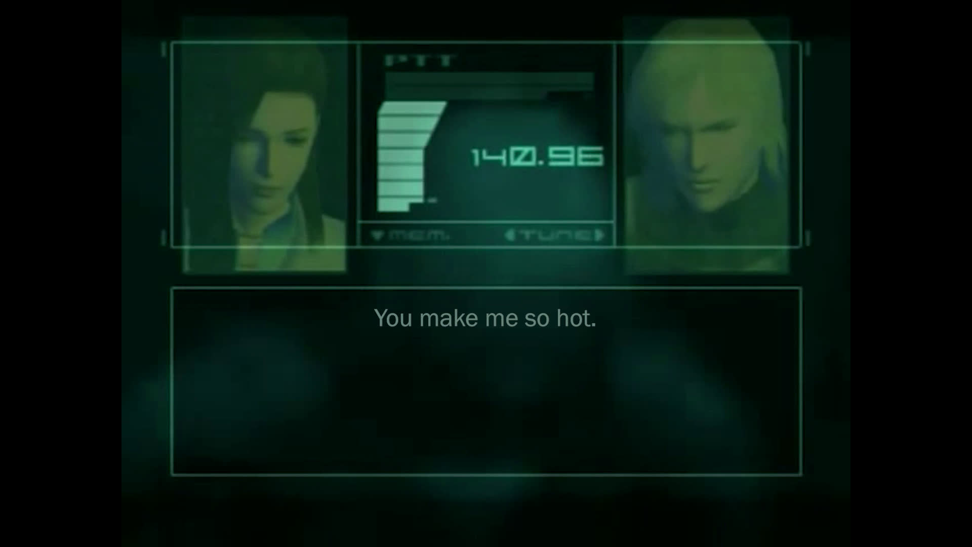 Hidden MGS2 Codec with Rose