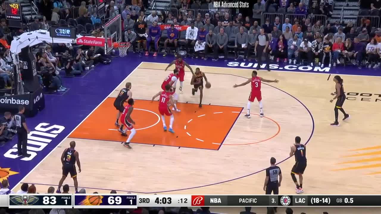 CP3 catchandshoot 3s