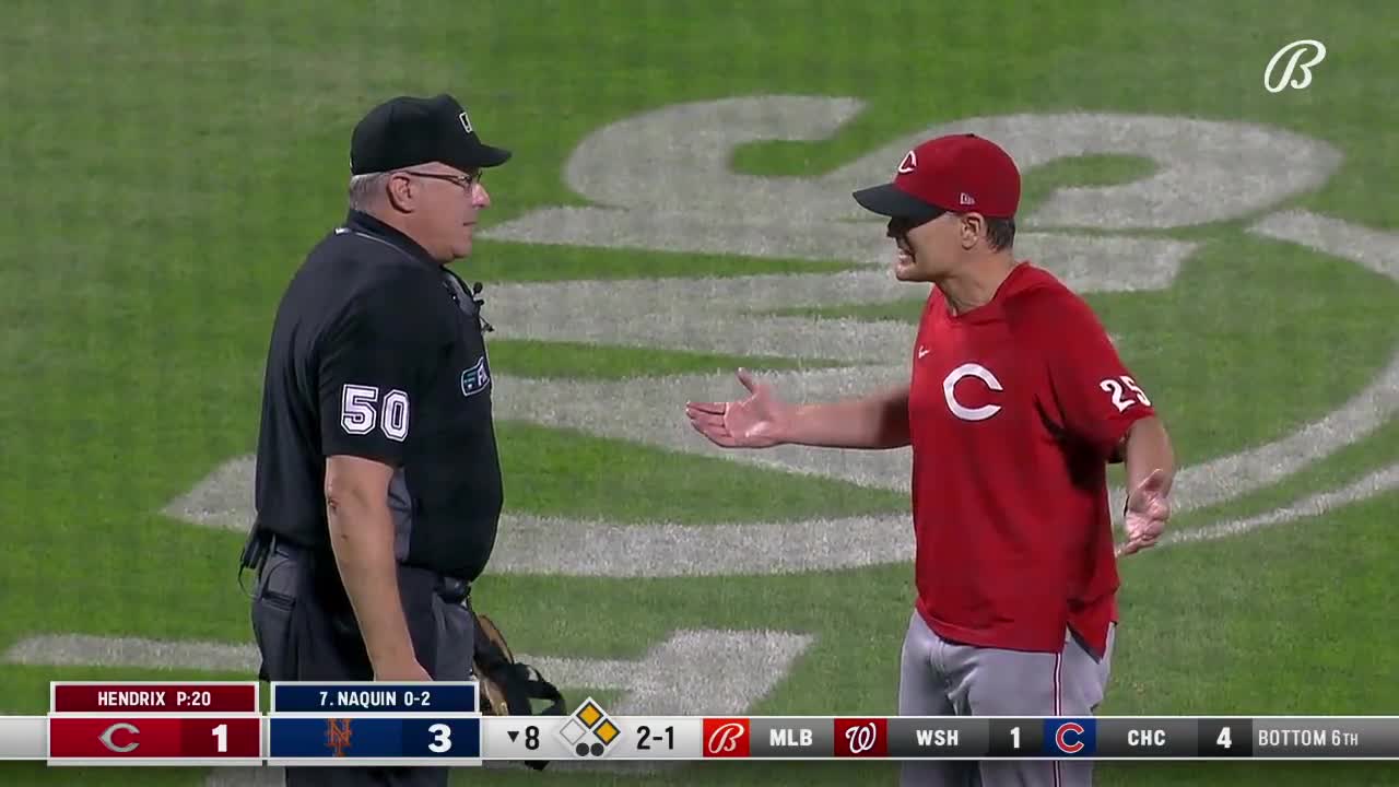 Cincinnati Reds: The umpire is to blame for the altercation in