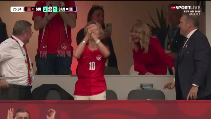 Switzerland 2 - Canada - Promise David 76'