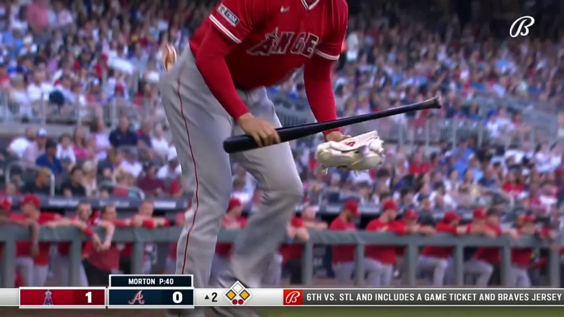 Shohei Ohtani Rocks MLB World With Iconic Bat Flip