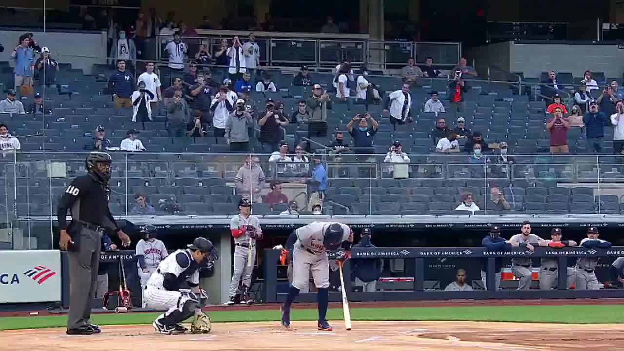 Watch: Crazed Fan Runs Onto Field, Hugs Houston Astros' Jose Altuve