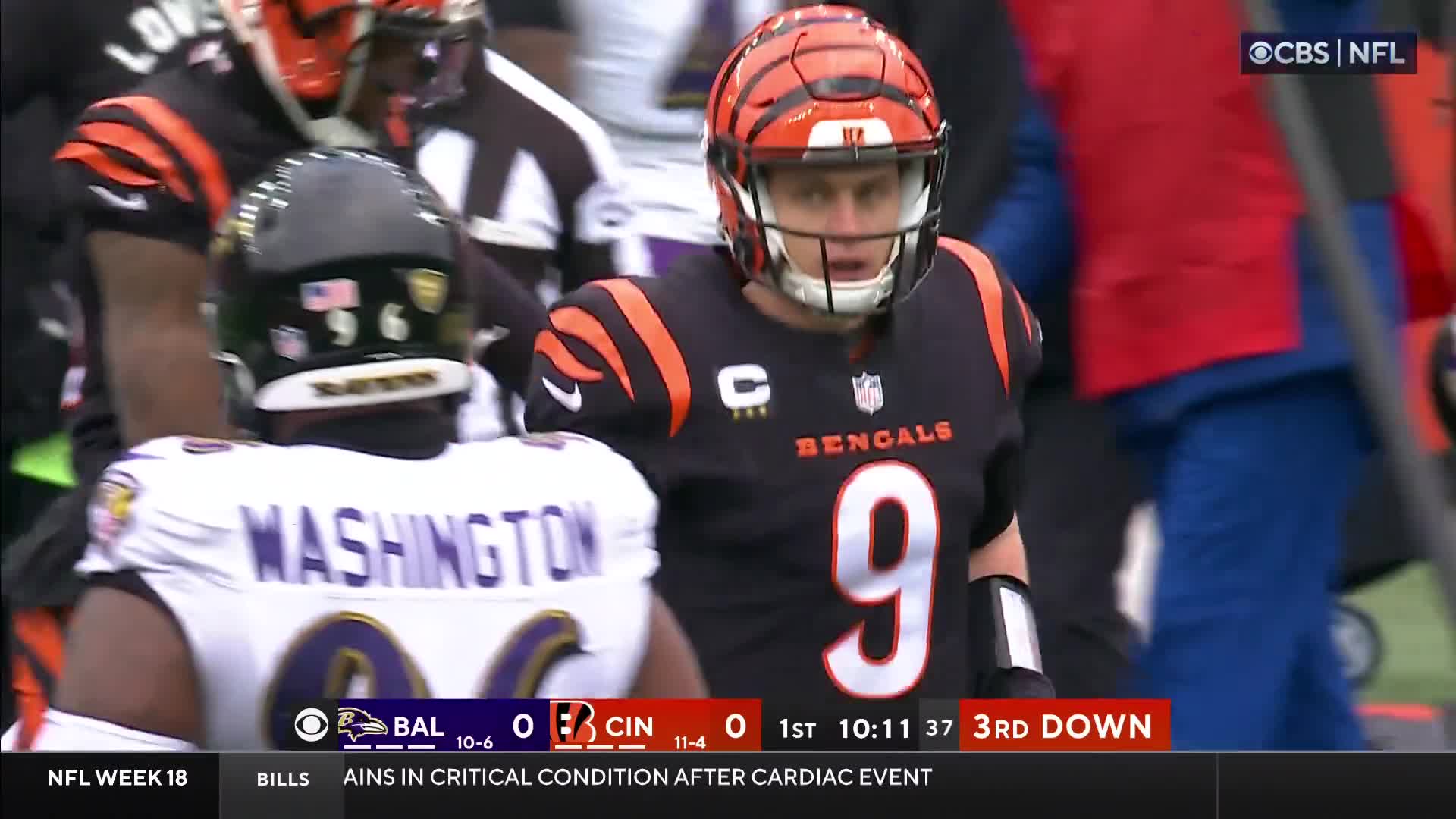 Bengals offense won't get tripped up by the Ravens for a second