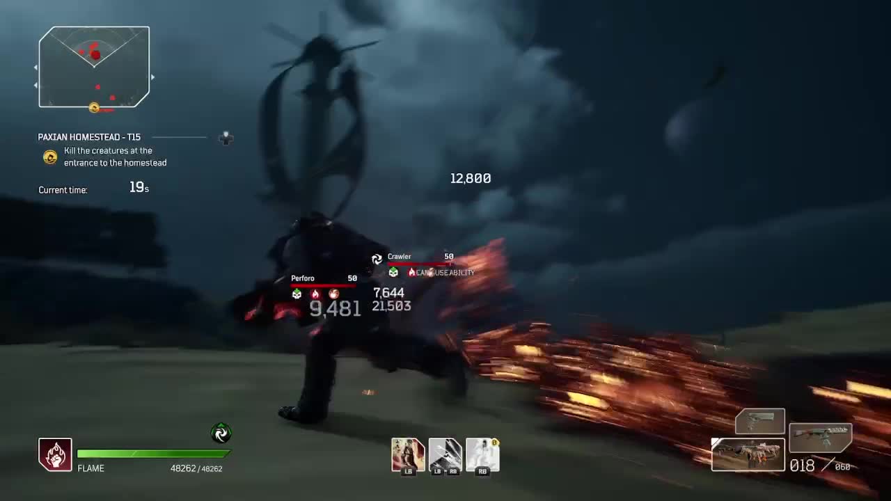 Tank Bomber Rotation Example