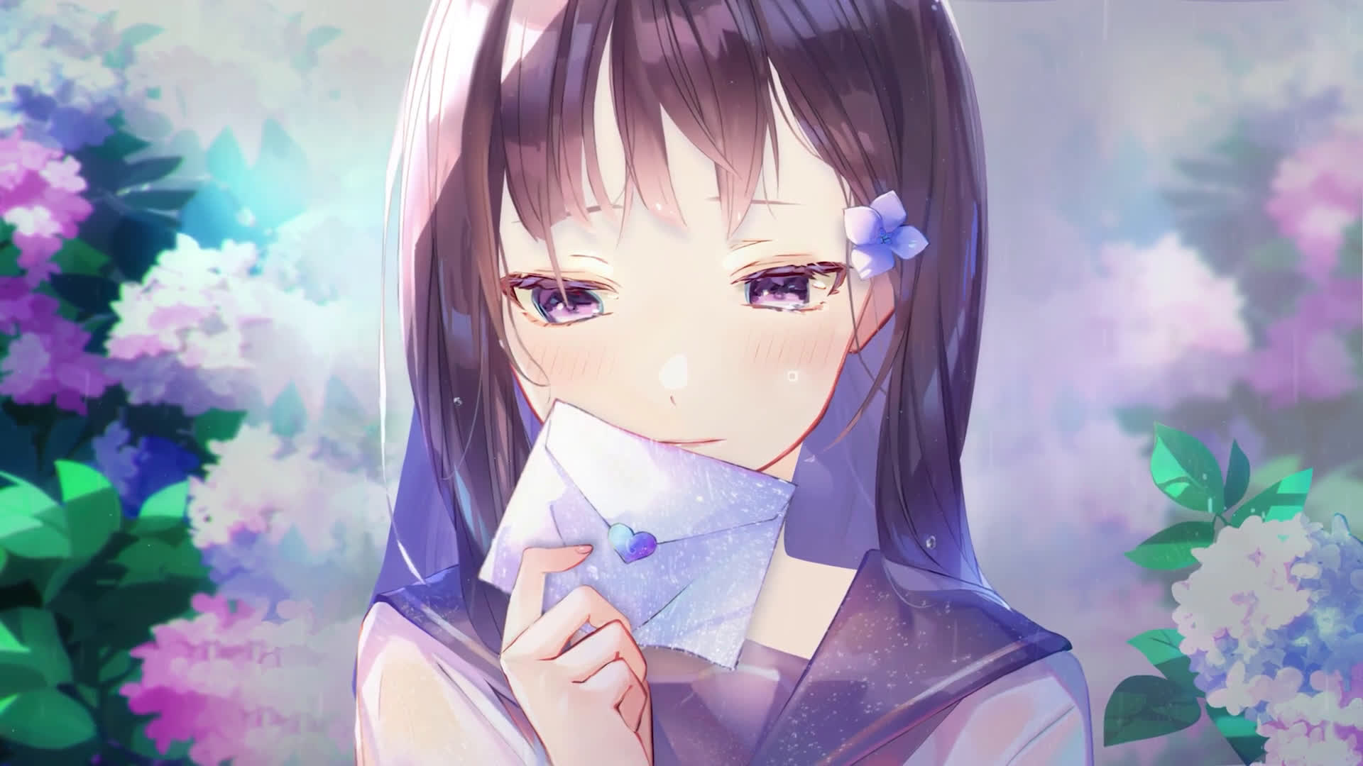 Anime Love Letter Live Wallpaper