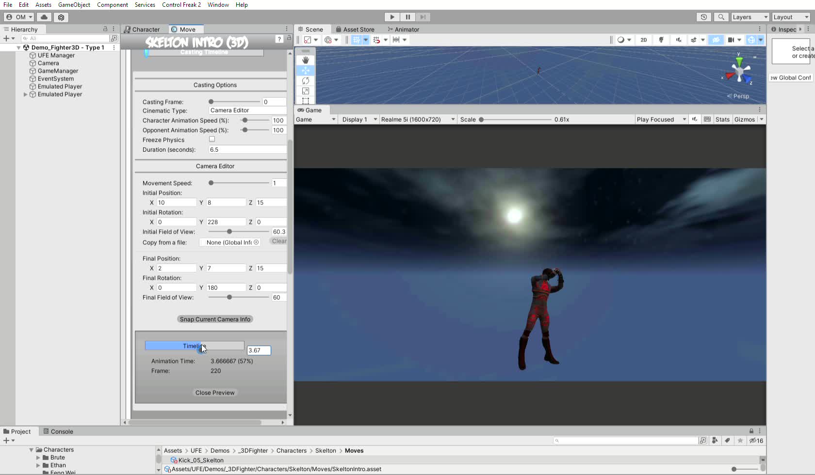 Hypercasual teting demo fighter3d type 1 android unity 2021 3