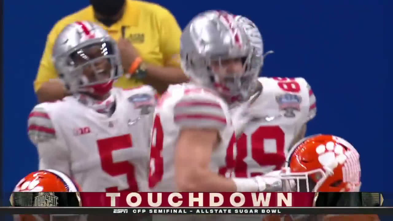 Ohio State's Justin Fields throws 6 TDs in Sugar Bowl [HIGHLIGHTS