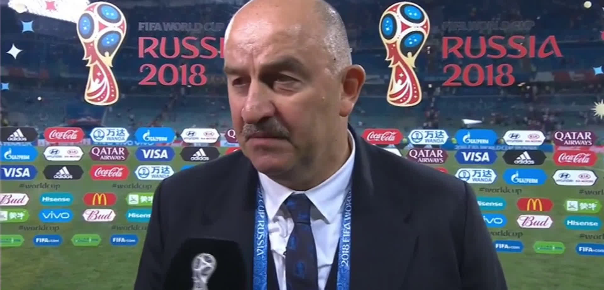 Russian Coach Post-Match Interview