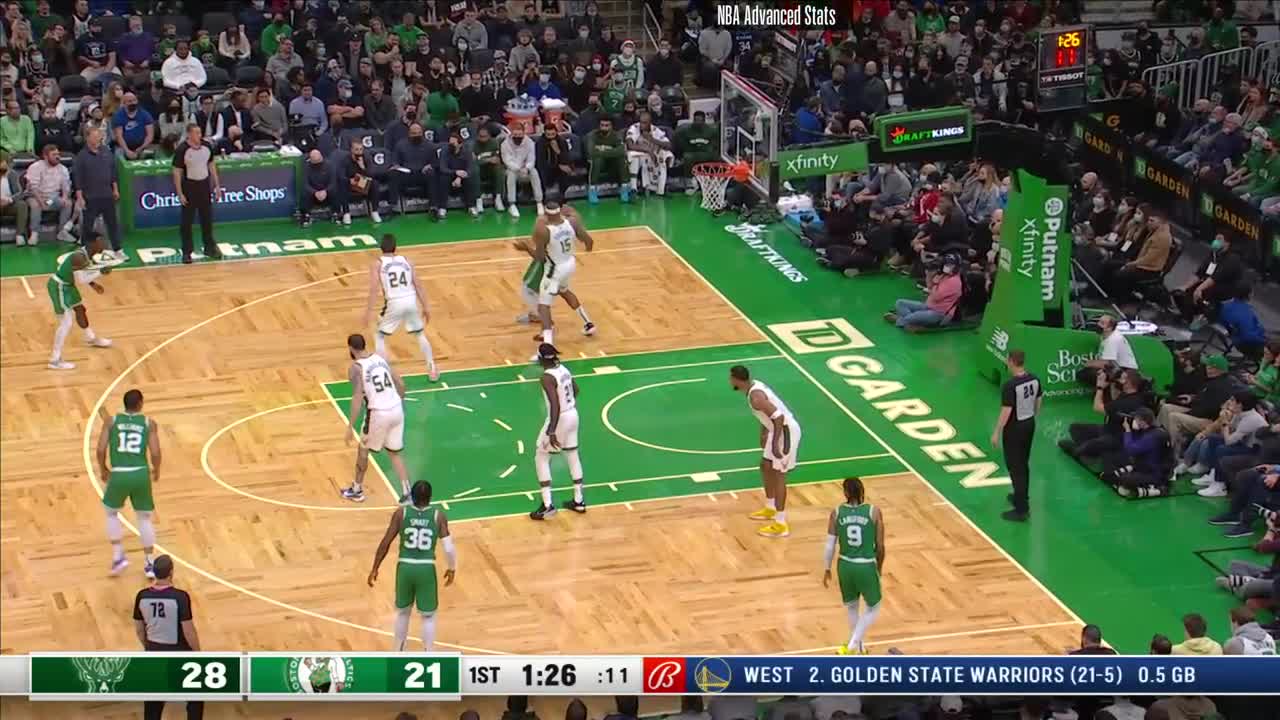 [Highlight] Enes with an absolutely pitiful postup attempt on Boogie
